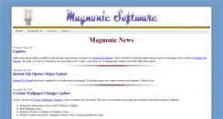 Desktop Screenshot of magnonic.com