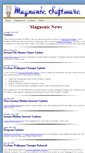 Mobile Screenshot of magnonic.com